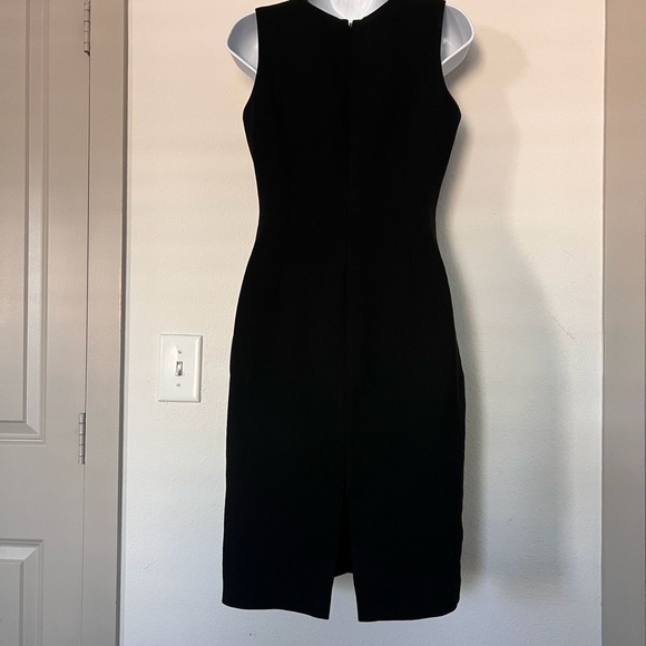 Ann Taylor Petites 6P Black Wool Dress - Needs Small Repair (See Photo) - Picture 3 of 7